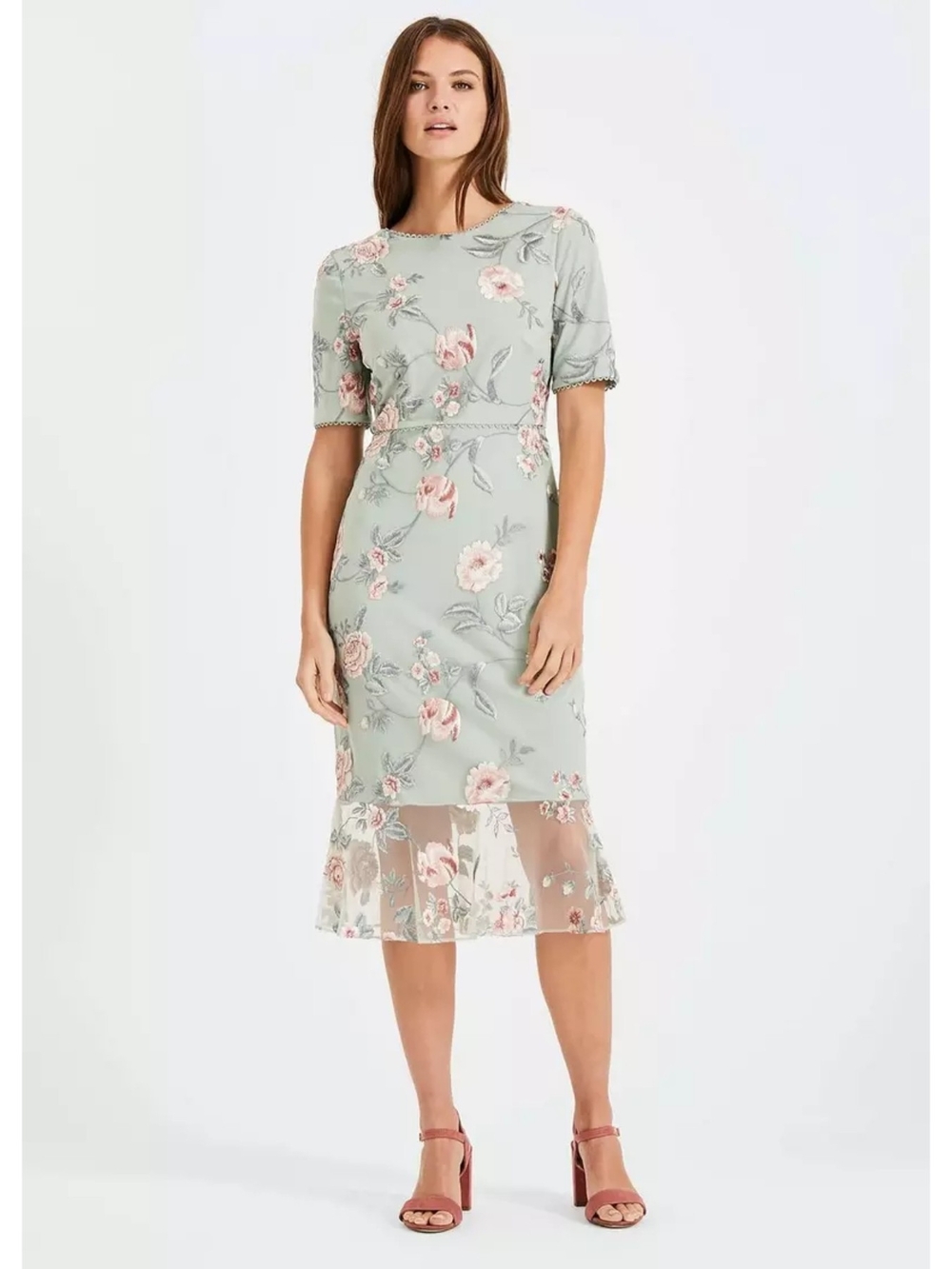 Phase Eight Alissa Embroidered Dress
